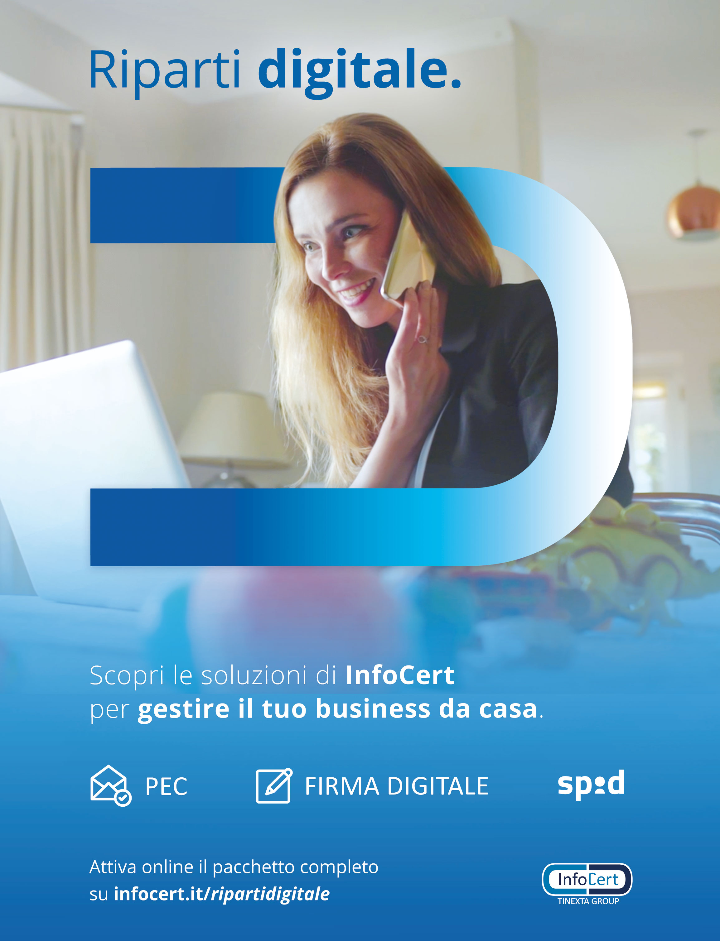 InfoCert con Plural per comunicare lo smart working pack